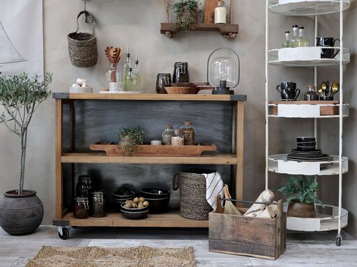 Impressionen zu Chic Antique Korb zum Aufhängen 2er-Set, Bild 1