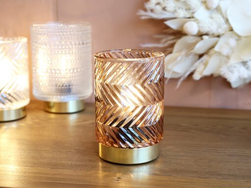 Impressionen zu Chic Antique Lampe LED mit Muster, Bild 1