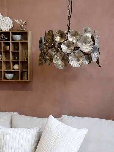 Impressionen zu Chic Antique Lampe mit Blumen Dekor, Bild 1