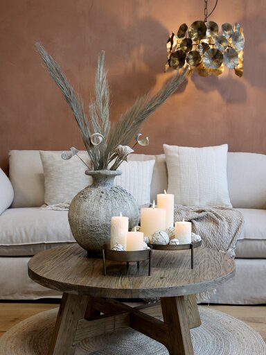 Impressionen zu Chic Antique Lampe mit Blumen Dekor, Bild 2