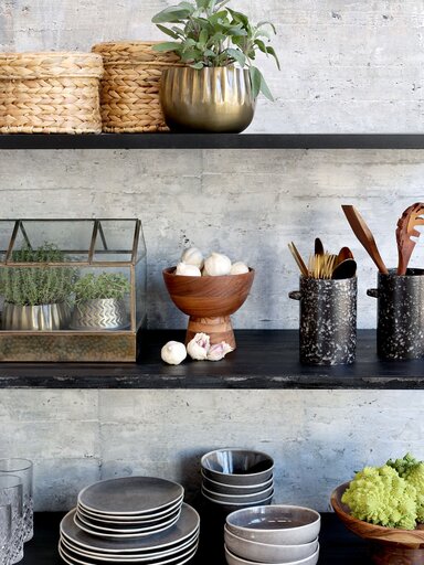 Impressionen zu Chic Antique Laon Schale auf Fuß, Bild 2