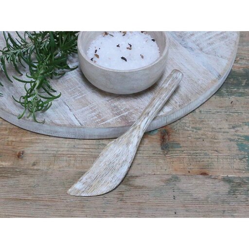 Impressionen zu Chic Antique Laon Schmiermesser aus Mangoholz, Bild 1