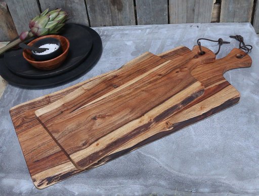 Impressionen zu Chic Antique Laon Tapasbrett aus Akazienholz, Bild 1