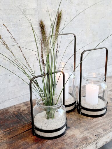 Impressionen zu Chic Antique Laterne Factory mit Henkel aus Eisen, Bild 2