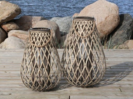 Impressionen zu Chic Antique Laterne geflochten, Bild 1