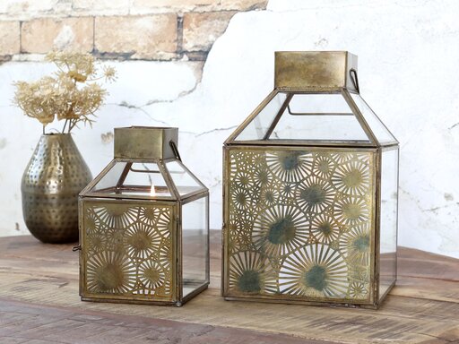 Impressionen zu Chic Antique Laterne mit aufwendigem Muster, Bild 3