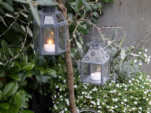 Impressionen zu Chic Antique Laterne mit Blumen Muster, Bild 5