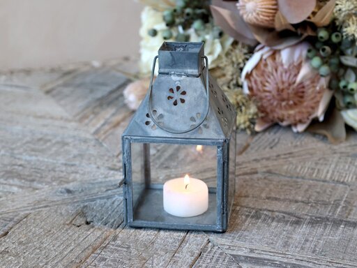 Impressionen zu Chic Antique Laterne mit Blumen Muster, Bild 2