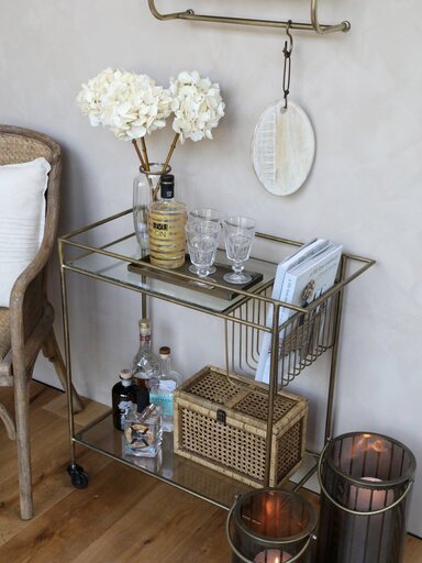 Impressionen zu Chic Antique Laterne mit Fischgräten Muster, Bild 2