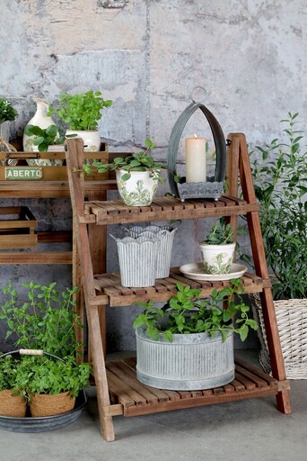 Impressionen zu Chic Antique Laval Kanne aus Keramik im Brocante Stil, Bild 1