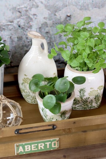 Impressionen zu Chic Antique Laval Kanne aus Keramik im Brocante Stil, Bild 3