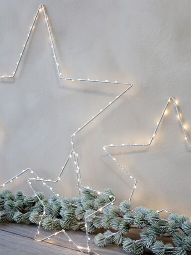 Impressionen zu Chic Antique LED Weihnachtsstern drinnen & draußen, Bild 1
