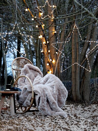 Impressionen zu Chic Antique LED Weihnachtsstern drinnen & draußen, Bild 2