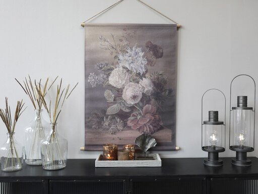 Impressionen zu Chic Antique Leinwandbild Blumendruck zum Aufhängen, Bild 1