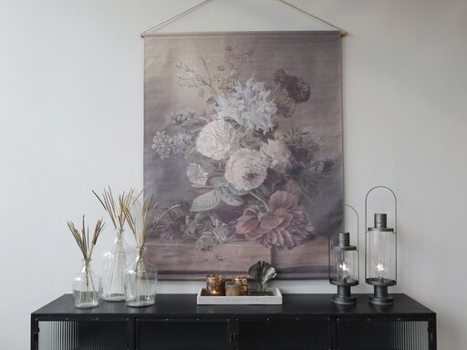 Impressionen zu Chic Antique Leinwandbild Blumendruck zum Aufhängen, Bild 2
