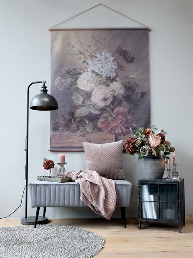 Impressionen zu Chic Antique Leinwandbild Blumendruck zum Aufhängen, Bild 3