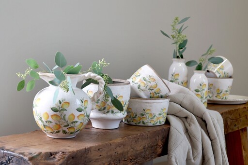 Impressionen zu Chic Antique Pflanztopf Limone Blossom, Bild 1