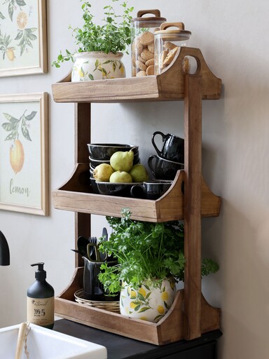 Impressionen zu Chic Antique Limone Blumentopf, bauchig mit Zitronenmotiv, Bild 4