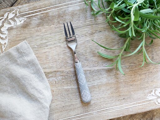 Impressionen zu Chic Antique Linas Kuchengabel mit Muster, Bild 1