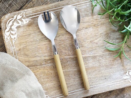 Impressionen zu Chic Antique Linas Salatbesteck im Set, Bild 1