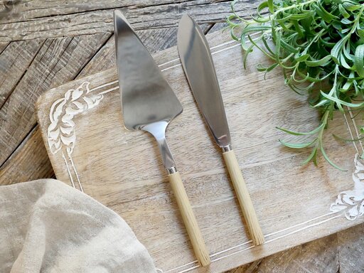 Impressionen zu Chic Antique Linas Tortenheber und Kuchenmesser, Bild 1