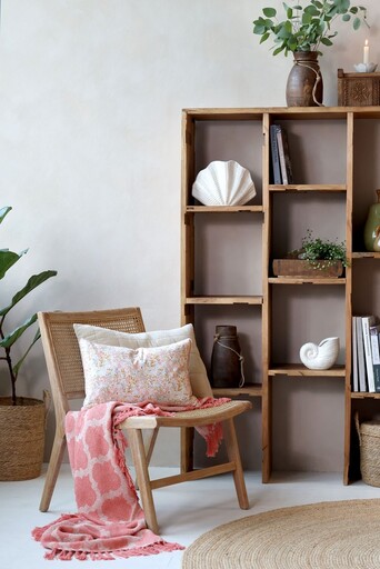 Impressionen zu Chic Antique Loungesessel Rennes aus Rattan und Gummibaumholz, Bild 1