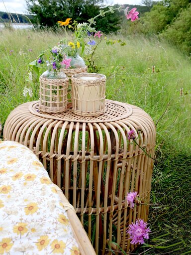 Impressionen zu Chic Antique Loungetisch Rattan, Bild 1