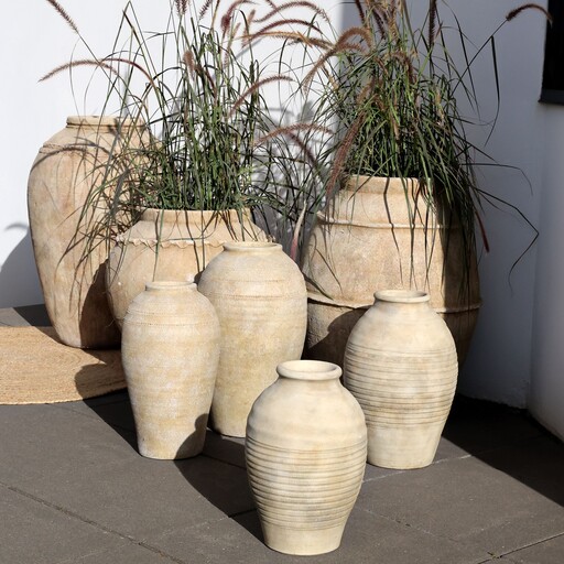 Impressionen zu Chic Antique Lourdes großer Terrakotta Krug, Topf, Bild 3