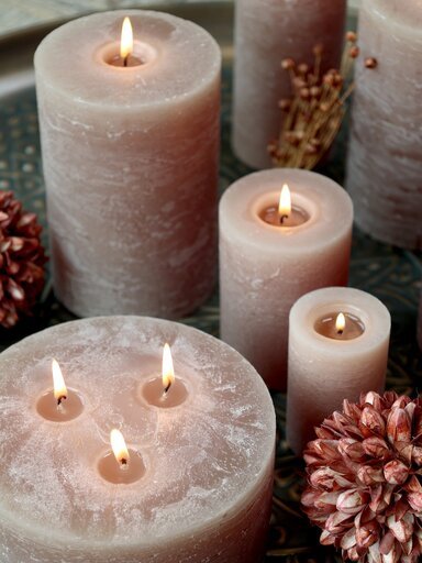 Impressionen zu Chic Antique Macon 3-Docht-Stumpenkerze, Bild 4