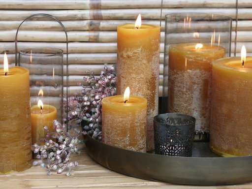 Impressionen zu Chic Antique Macon rustikale Stumpenkerze, Bild 8