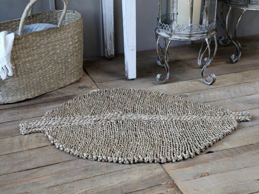 Impressionen zu Chic Antique Bodenmatte aus Seegras Blatt, Bild 1