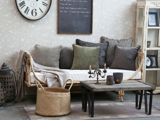 Impressionen zu Chic Antique Moulin Kissen Velours, Bild 2