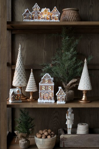 Impressionen zu Chic Antique Noël Lebkuchenhaus Lichthaus mit LED, Bild 1