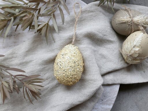 Impressionen zu Chic Antique Osterei mit Struktur, Bild 2
