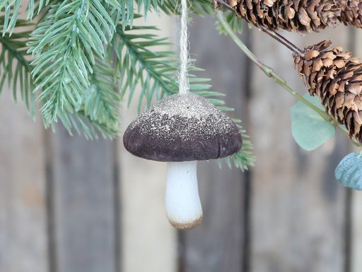 Impressionen zu Chic Antique Pilz Velours zum Aufhängen, Bild 1