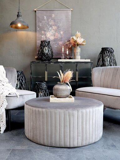 Impressionen zu Chic Antique Puff Marat Velours, Bild 1