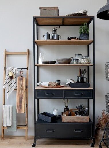 Impressionen zu Chic Antique Regal auf Rädern mit Schubladen, Bild 1