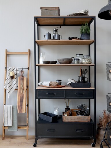 Impressionen zu Chic Antique Regal auf Rädern mit Schubladen, Bild 4