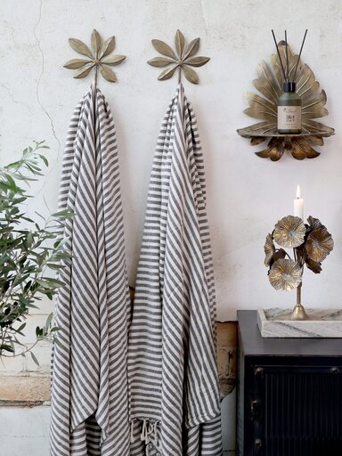 Impressionen zu Chic Antique Regalbrett in Blattform, Bild 2