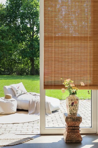 Impressionen zu Chic Antique Bambusrollo, Rollgardine in Bambus, Bild 2