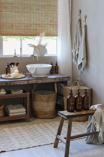 Impressionen zu Chic Antique Bambusrollo, Rollgardine in Bambus, Bild 3