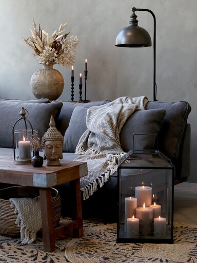 Impressionen zu Chic Antique Runder Teppich aus Jute mit Muster, Bild 1