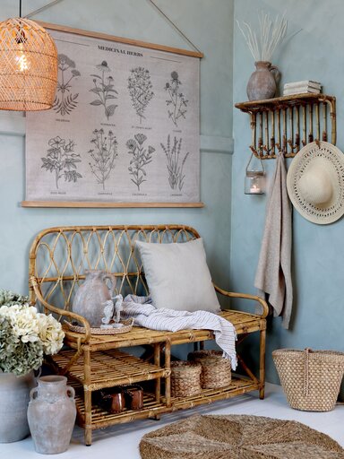 Impressionen zu Chic Antique Runder Teppich geflochten aus Seegras, Bild 3