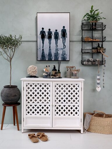 Impressionen zu Chic Antique Rundes Morlaix Marmortablett, Bild 3