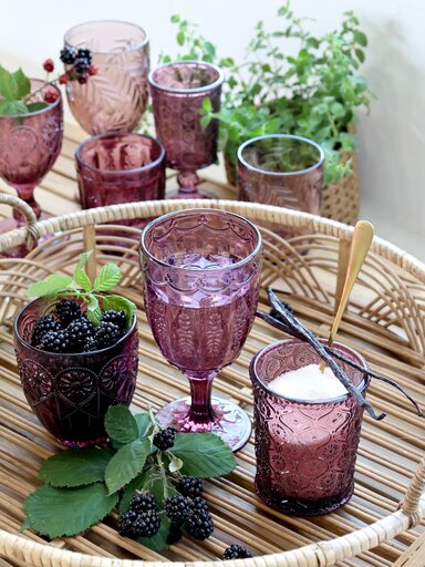 Impressionen zu Chic Antique Saint Emilion Gläser mit Muster im 6er Set, Bild 3