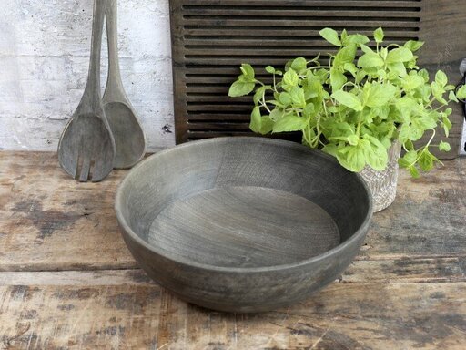 Impressionen zu Chic Antique Salatschale Laon aus Mangoholz, Bild 1