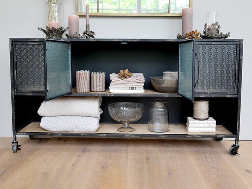 Impressionen zu Chic Antique Schale auf Fuß mit Schliff, Bild 2