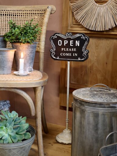 Impressionen zu Chic Antique Schild Open, Bild 2