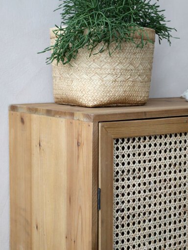 Impressionen zu Chic Antique Schrank mit 2 Türen mit französischem Geflecht, Bild 6