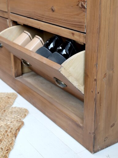 Impressionen zu Chic Antique Schuhschrank Kommode mit Schubladen, Bild 2